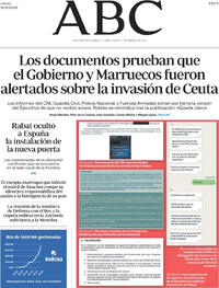 Portada periódico ABC Portada periódico ABC