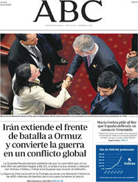 Portada ABC 2026-03-12