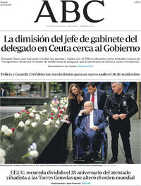 Portada ABC 2026-09-12