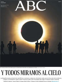 Portada ABC 2026-08-13