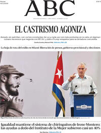 Portada ABC 2026-03-14