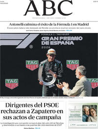 Portada ABC 2026-09-14