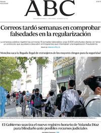 Portada ABC 2026-05-16