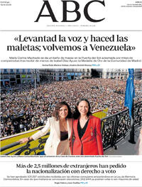 Portada ABC 2026-04-19