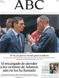 Portada ABC 2026-03-20