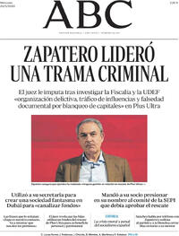 Portada ABC 2026-05-20