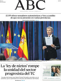 Portada ABC 2026-10-20