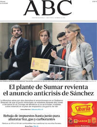 Portada ABC 2026-03-21