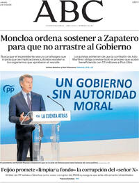 Portada periódico ABC Portada periódico ABC