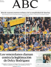 Portada ABC 2026-09-23