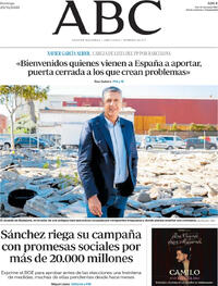Portada periódico ABC