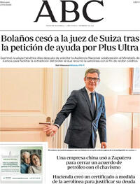 Portada ABC 2026-05-27