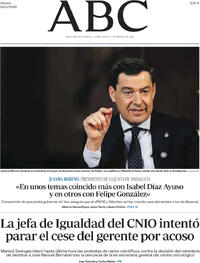 Portada ABC 2026-02-28