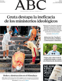 Portada ABC 2026-08-30