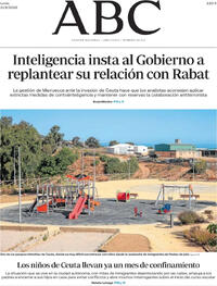 Portada ABC 2026-08-31