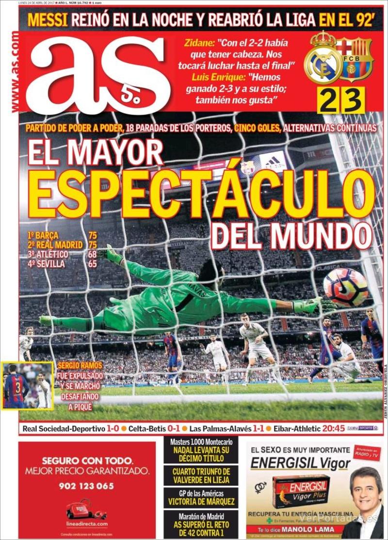 Portada Sport 2017-04-24