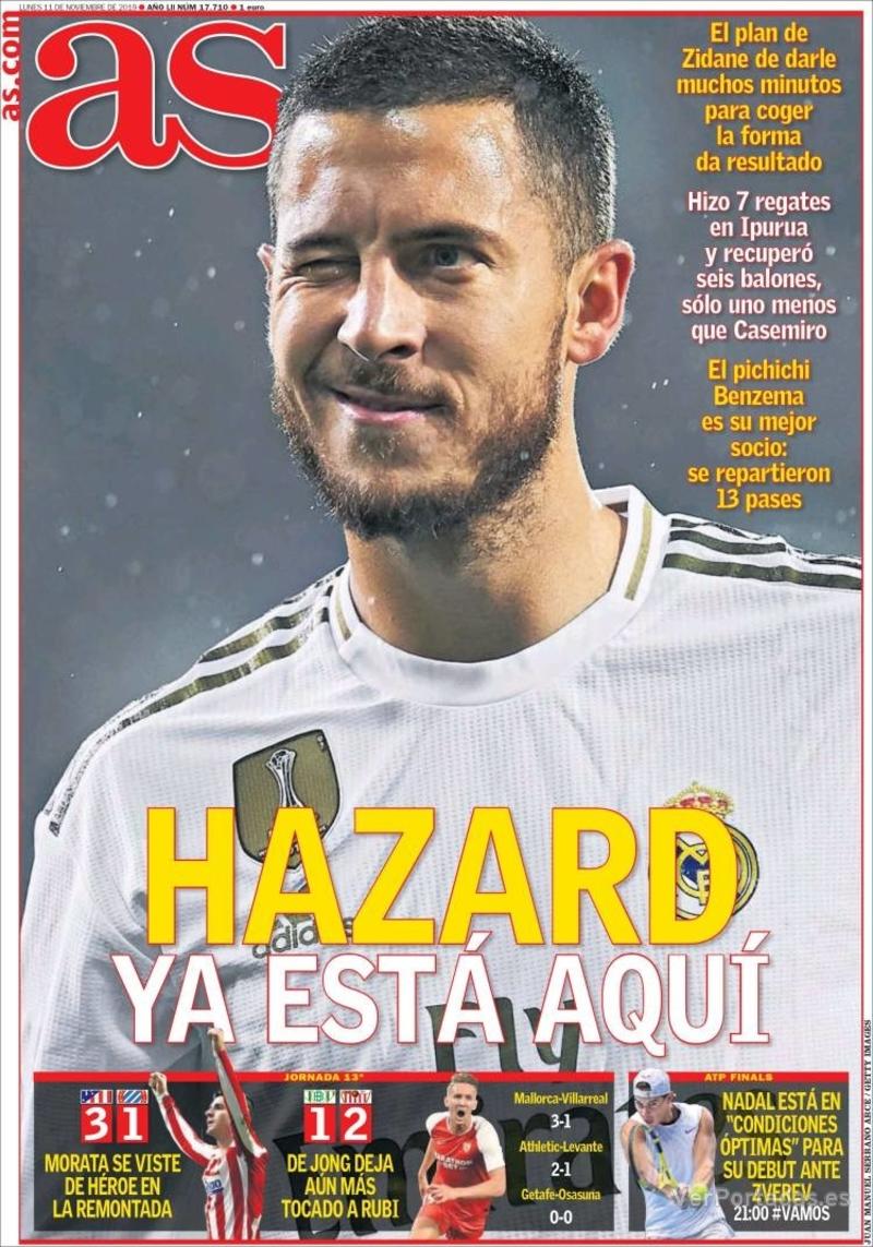 Portada Sport 2019-11-11