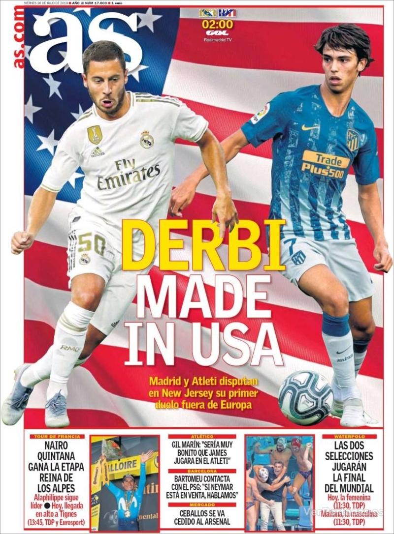 Portada Sport 2019-07-26