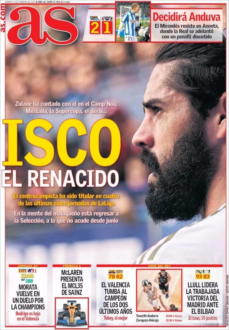 Portada Sport 2020-02-14