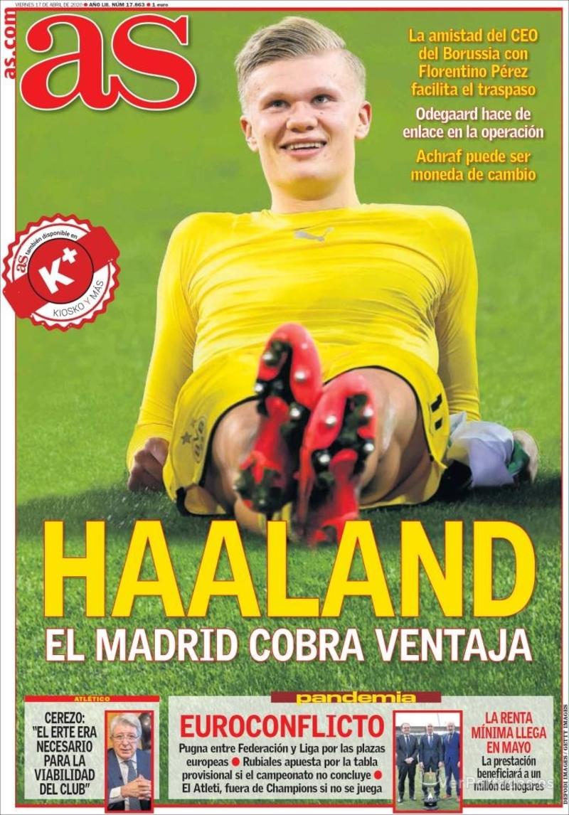Portada Sport 2020-04-17