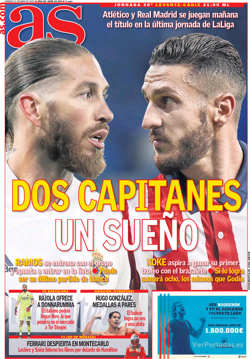 Portada Sport 2021-05-21