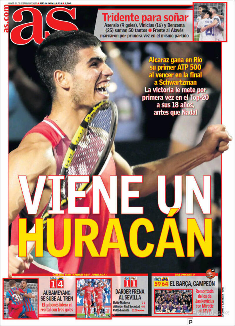 Portada Sport 2022-02-21