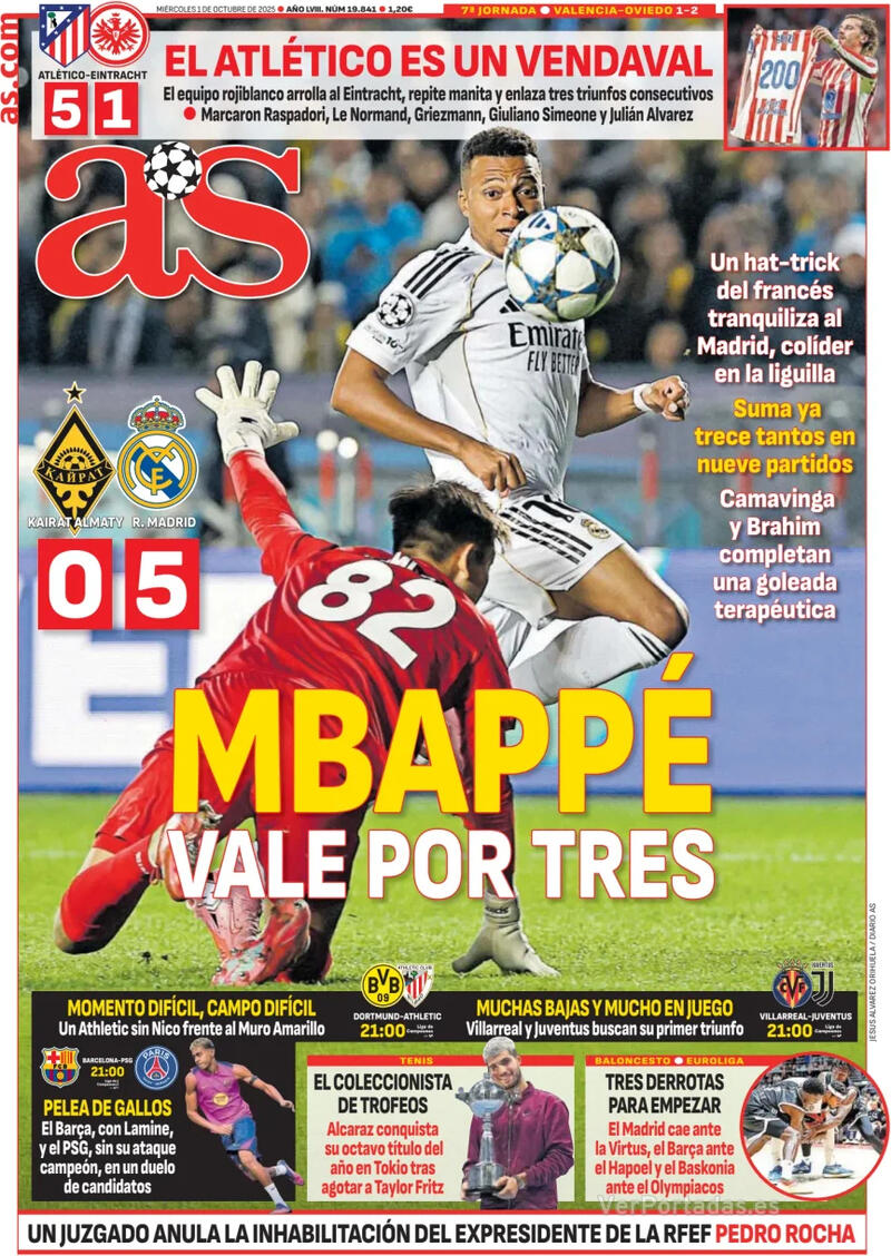 Portada Sport 2025-10-01