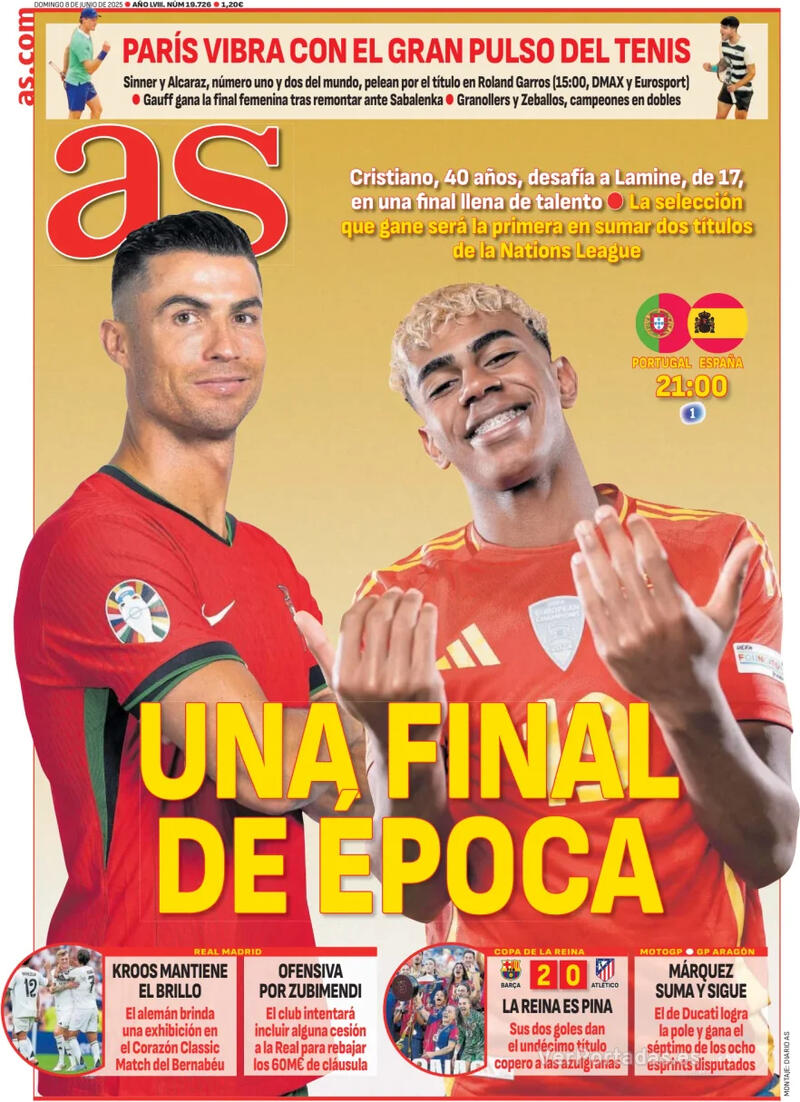 Portada Sport 2025-06-08