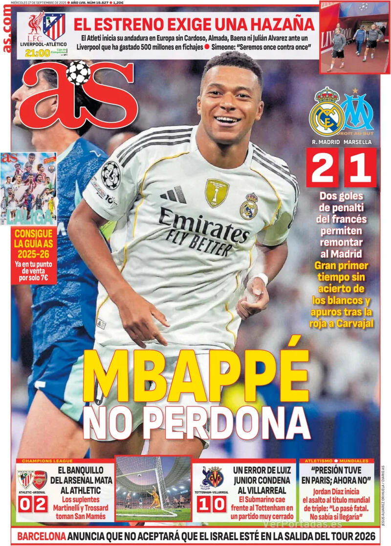 Portada Sport 2025-09-17