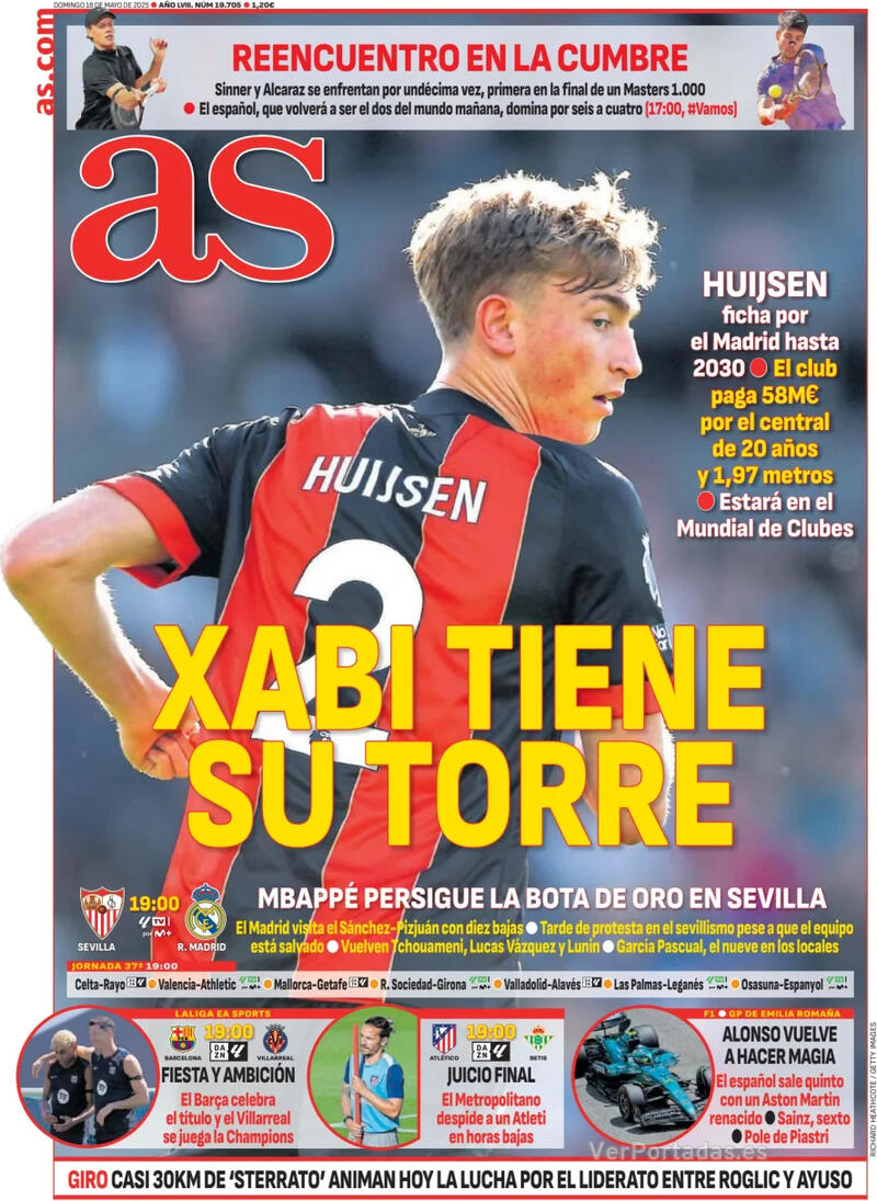 Portada Sport 2025-05-18