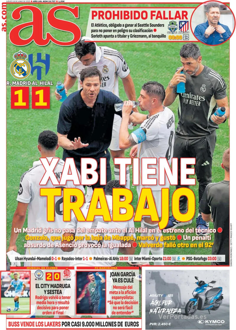 Portada Sport 2025-06-19