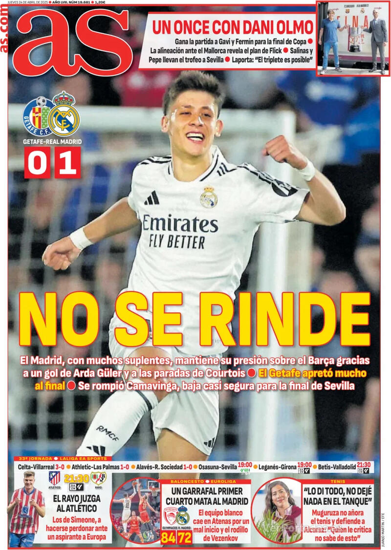 Portada Sport 2025-04-24