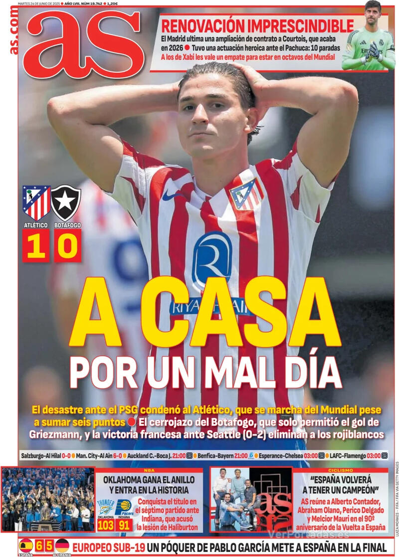 Portada Sport 2025-06-24