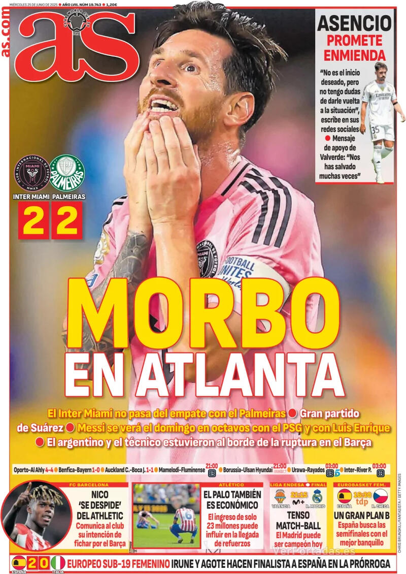 Portada Sport 2025-06-25