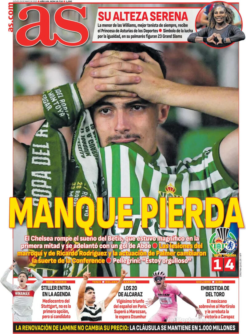 Portada Sport 2025-05-29