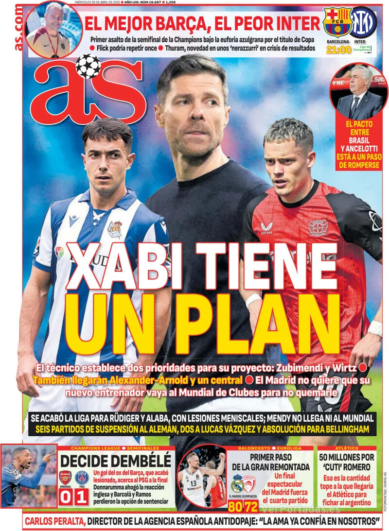 Portada Sport 2025-04-30