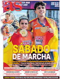 Portada periódico As Portada periódico As