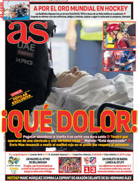 Portada periódico As Portada periódico As