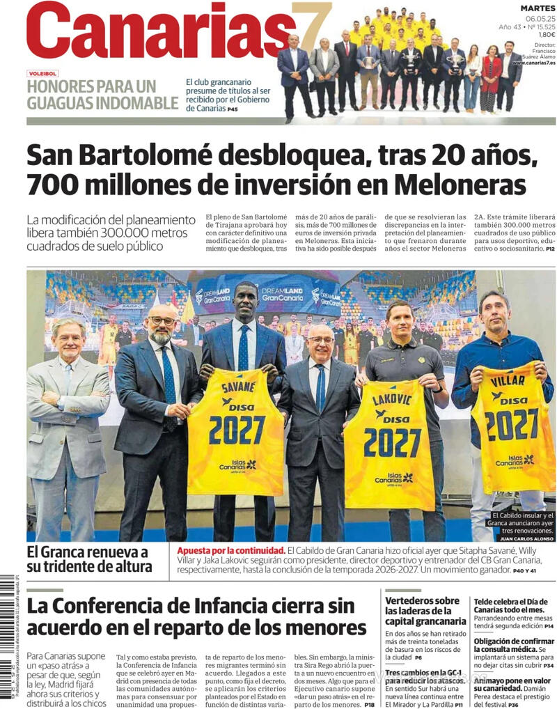 Portada Periódico de Ibiza y Formentera 2025-05-06
