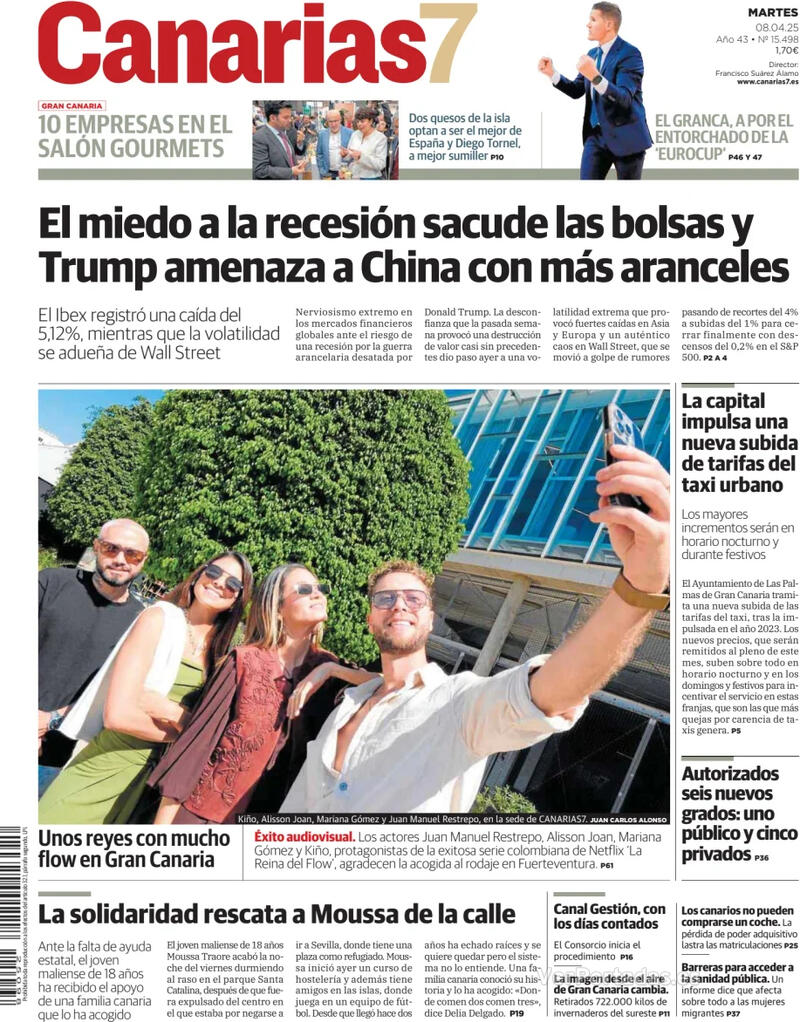 Portada Periódico de Ibiza y Formentera 2025-04-08
