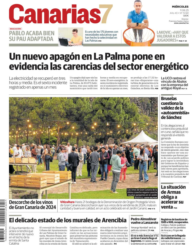 Portada Periódico de Ibiza y Formentera 2025-06-11