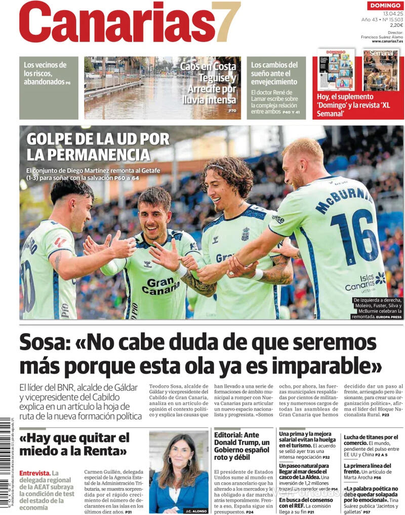 Portada Periódico de Ibiza y Formentera 2025-04-13