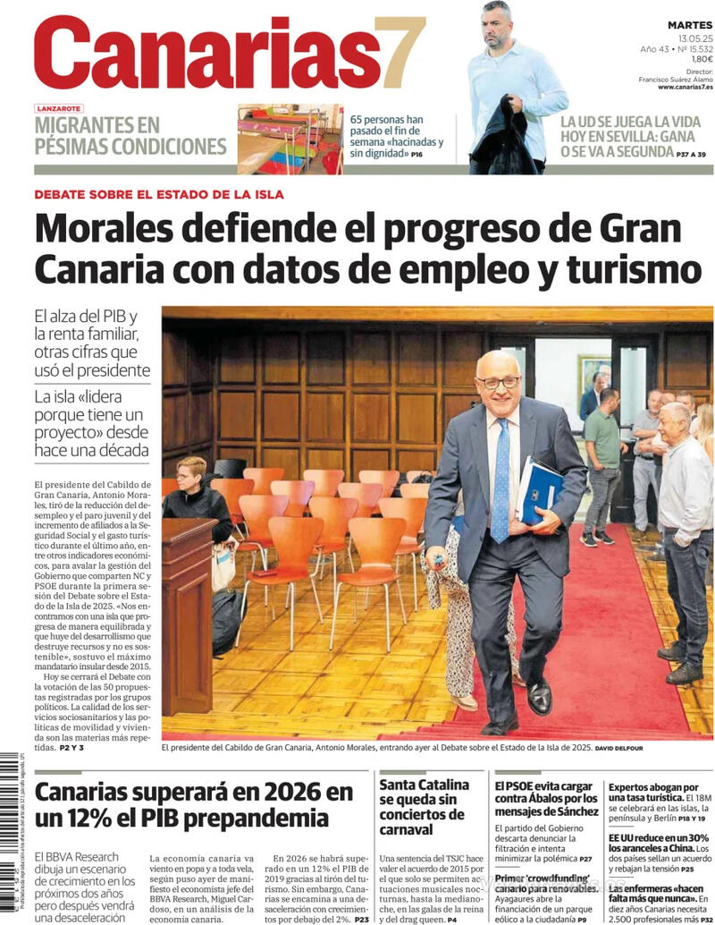 Portada Periódico de Ibiza y Formentera 2025-05-13