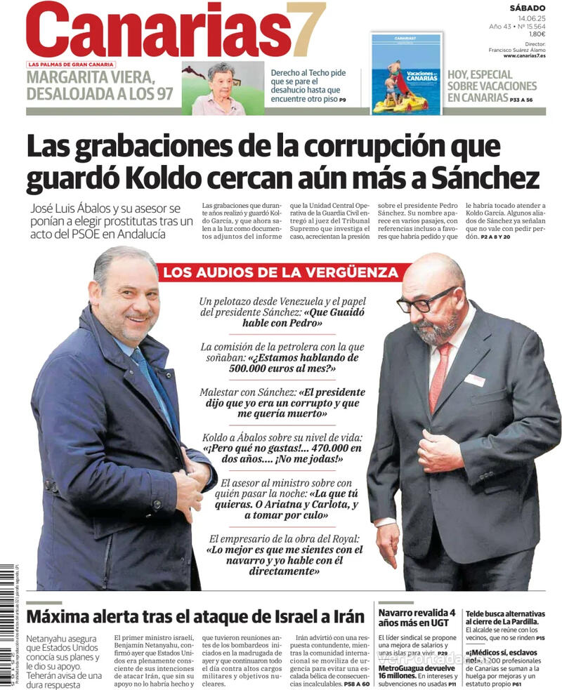 Portada Periódico de Ibiza y Formentera 2025-06-14