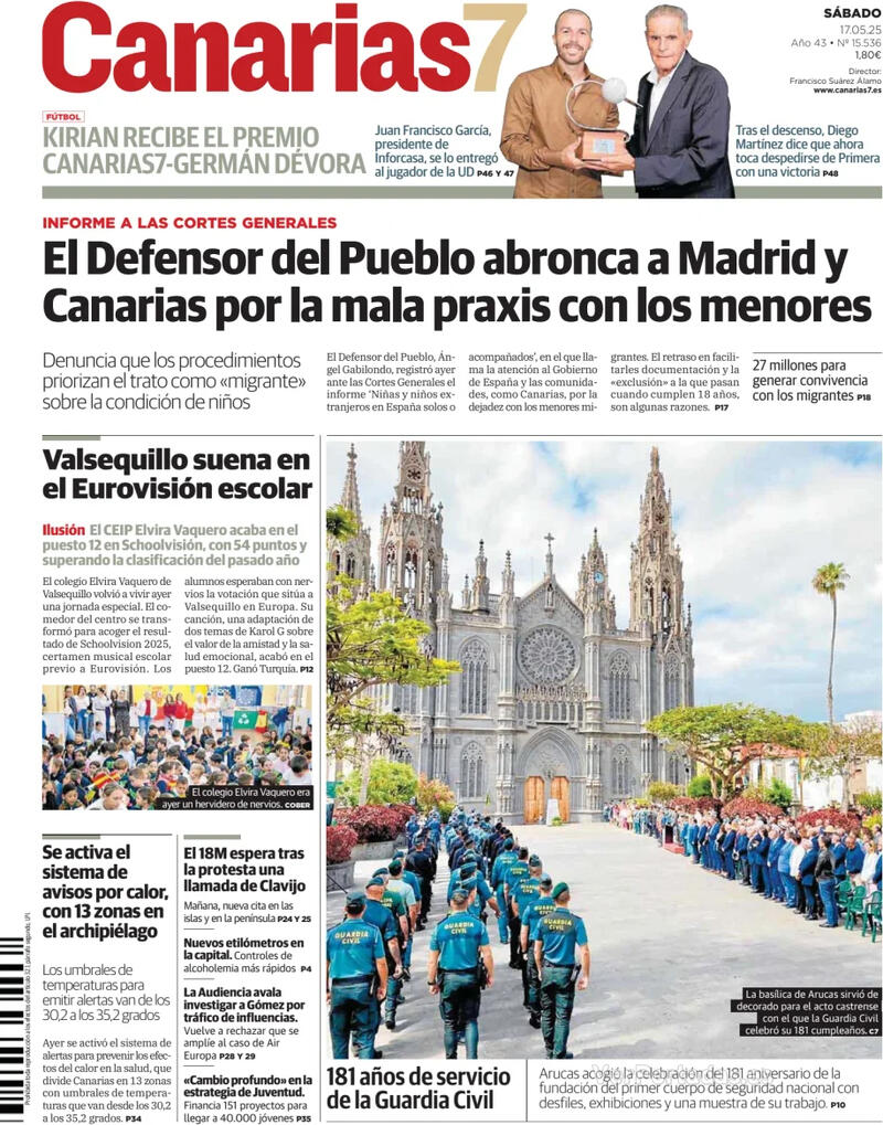 Portada Periódico de Ibiza y Formentera 2025-05-17