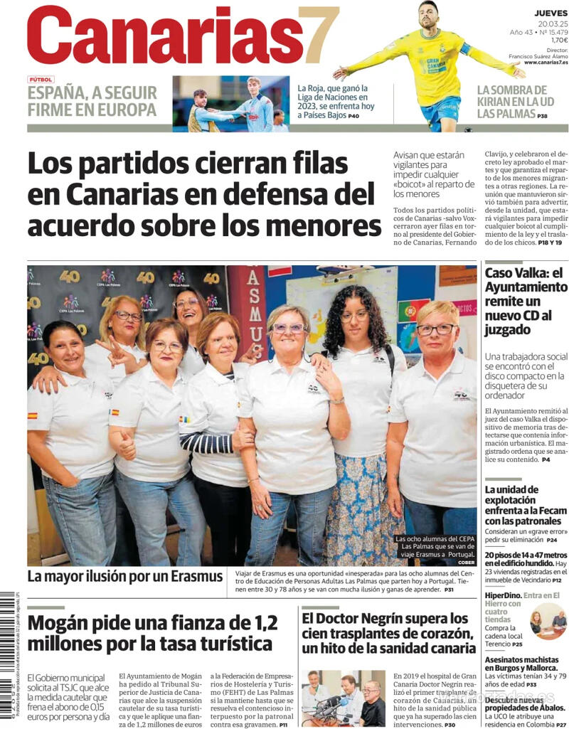 Portada Periódico de Ibiza y Formentera 2025-03-20