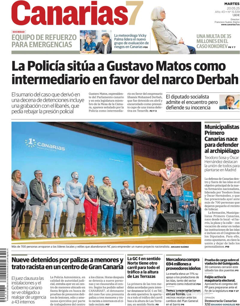 Portada Periódico de Ibiza y Formentera 2025-05-20