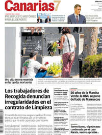 Portada Canarias 7 2025-11-01