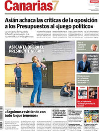 Portada Canarias 7 2025-11-02