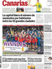 Portada Canarias 7 2025-12-03